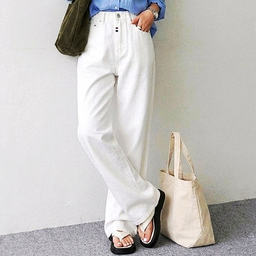 THOM BROWNE 밴딩 세미와이드1059