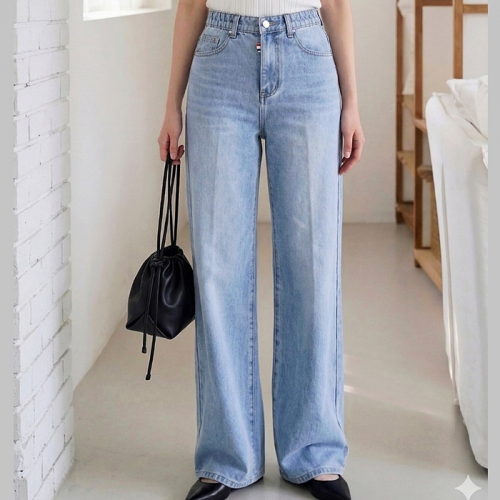 THOM BROWNE 밴딩 일자와이드 831