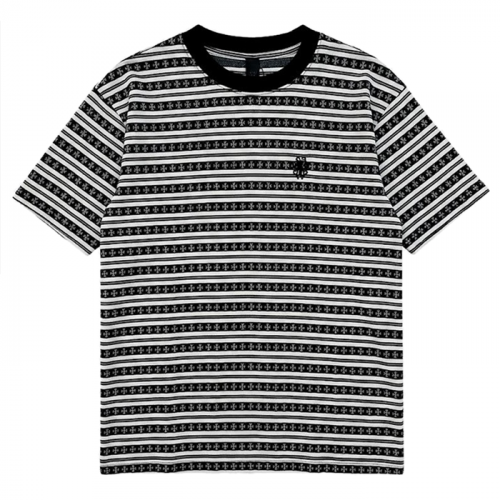 Chrome Hearts 리미티드 스트라이프 티셔츠