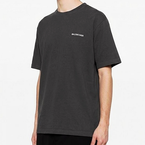 BALENCIAGA 피그먼트 워싱 반팔 티셔츠