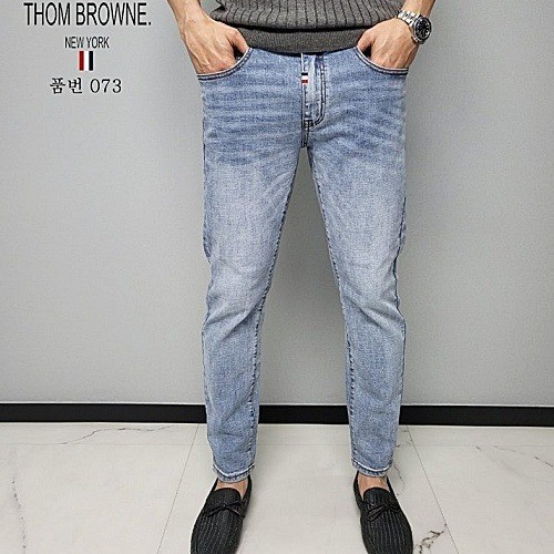 THOMBROWNE 화이트라벨 청바지