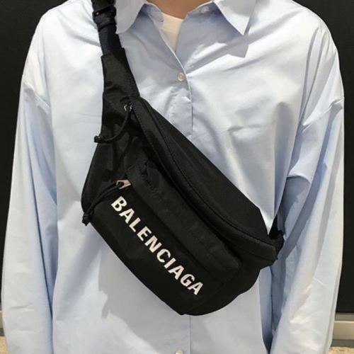 발렌**가 로고 힙색
