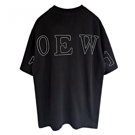 LOEWE 라인 업로고 티셔츠