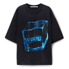 Alexanderwang 크리스탈 큐브 티셔츠