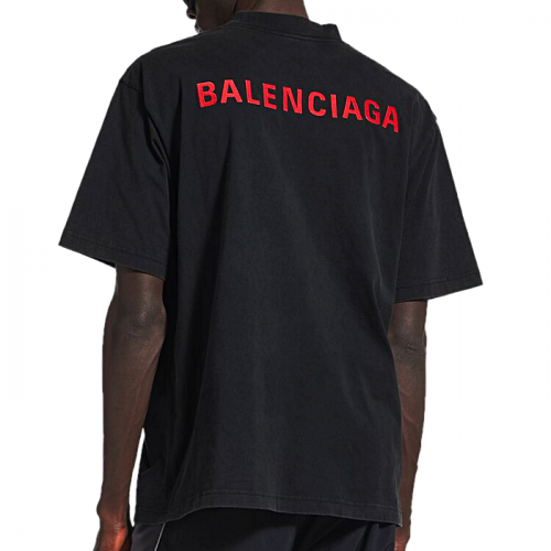 BALENCIAGA 아트워크 자수 티셔츠