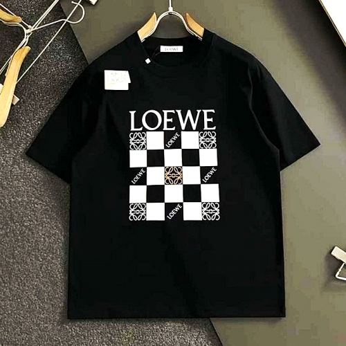 로*베 LOEWE 자가드 로고 티셔츠