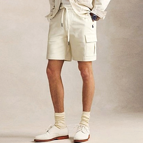 polo ralphlauren 워싱 코튼 카고 하프팬츠