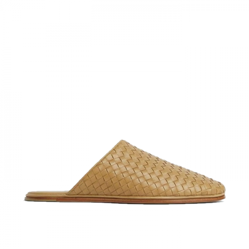 BOTTEGA VENETA 선데이 슬리퍼 - 다크 프랄린
