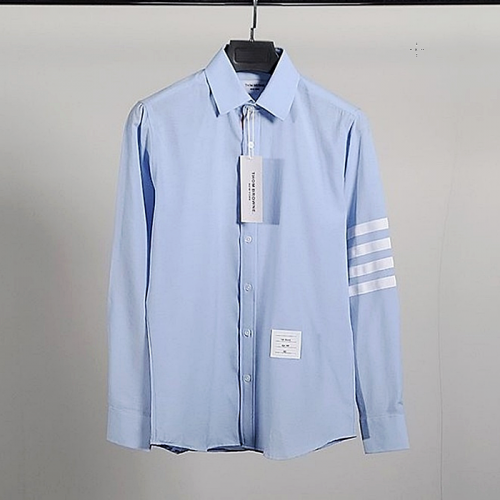 THOM BROWNE 사선완장 린넨 셔츠