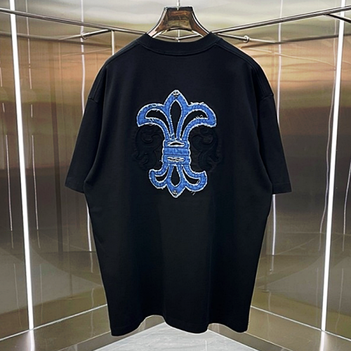 Chrome hearts 블루데님 패치 티셔츠 NO.4