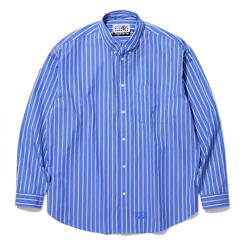 Maison Margiela x SUPREME 넘버 스트라이프 오버셔츠