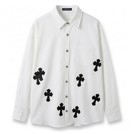 Chrome Hearts 모노 크로스즈 오버 셔츠