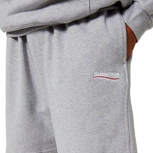 BALENCIAGA 웨이브 로고 하프팬츠