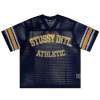 STUSSY 아틀레틱 매쉬 티셔츠 - 네이비