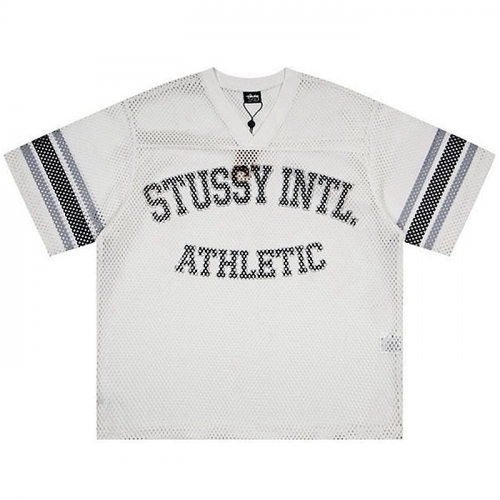 STUSSY 아틀레틱 매쉬 티셔츠 - 화이트
