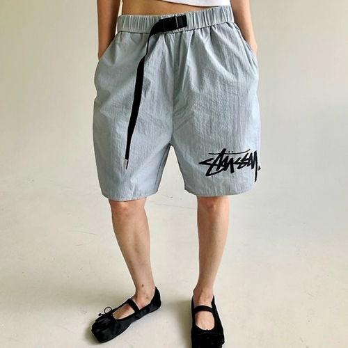 스투시 STUSSY 로고 벨트 쇼츠