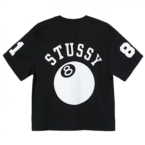 STUSSY 메쉬 풋볼 저지 내추럴