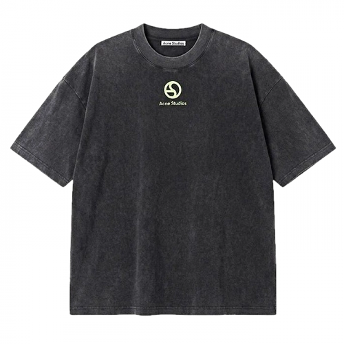 Acne Studios 러버로고 페이디드 티셔츠