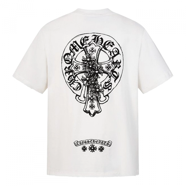 크롬하츠 Chrome Hearts 디멘션 크로스 티셔츠