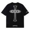 Chrome Hearts 플로랄 크로스 티셔츠