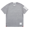 THOM BROWNE 4바 크루넥 밀라노 반팔 니트