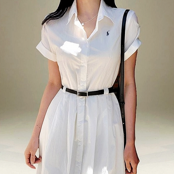 랄프로렌 polo ralphlauren 카브라 반팔 원피스