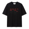 Maison Margiela 레드플록 넘버드 티셔츠