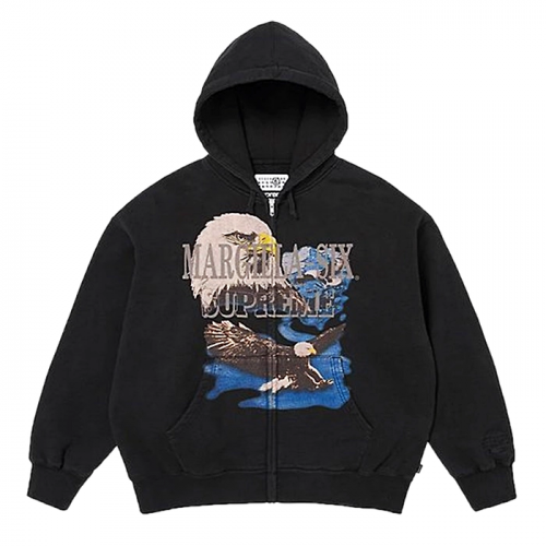 Maison Margiela x SUPREME 스플릿이글 후디집업