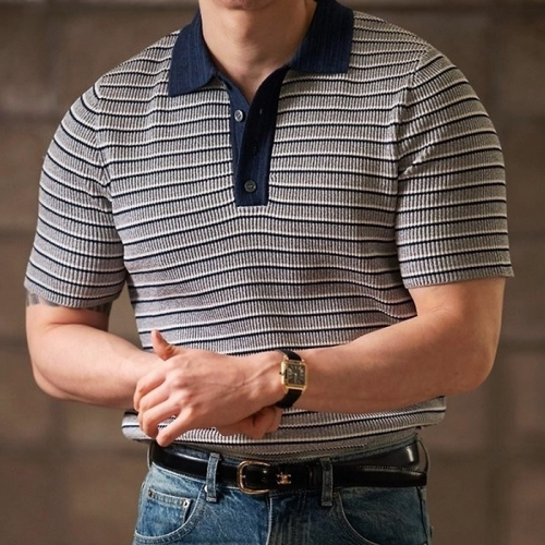 Loro Piana 미스티 니트 반팔