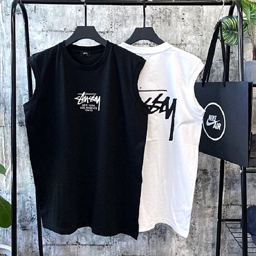 STUSSY 베이직 로고 나시