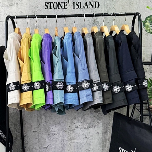 STONE ISLAND 카고 쇼츠 하프팬츠