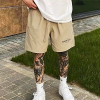 FEAR OF GOD ESSENTIALS 자수로고 사커핏 나일론 반바지