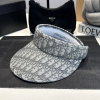 DIOR 썬캡 패턴 로고 모자