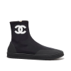 CHANEL 코코비치 믹스드 파이버 쇼트 부츠