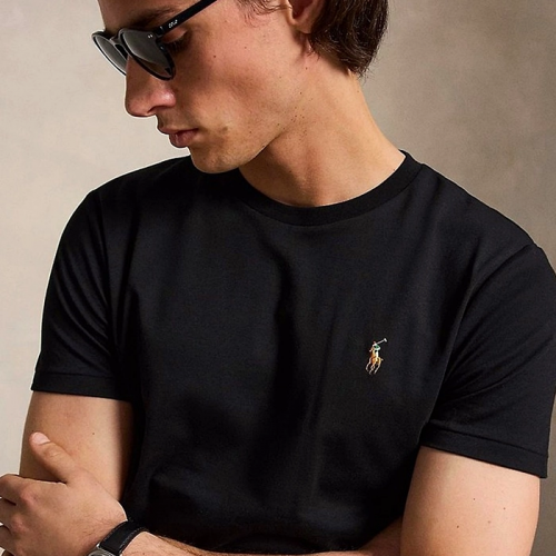 Polo ralphlauren 멀티 컬러 시그니처 포니자수 레귤러핏 티셔츠
