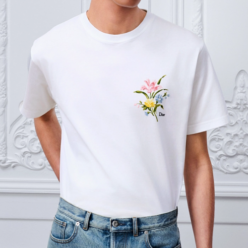 디올 DIOR 시크릿 가든 모티브 티셔츠