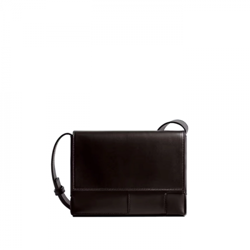 BOTTEGA VENETA 앙골로 메신저 백 - 에스프레소