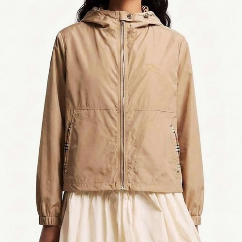 BURBERRY 빈티지 체크 후드 재킷
