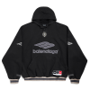 BALENCIAGA 3B 풋볼 폴로 후디