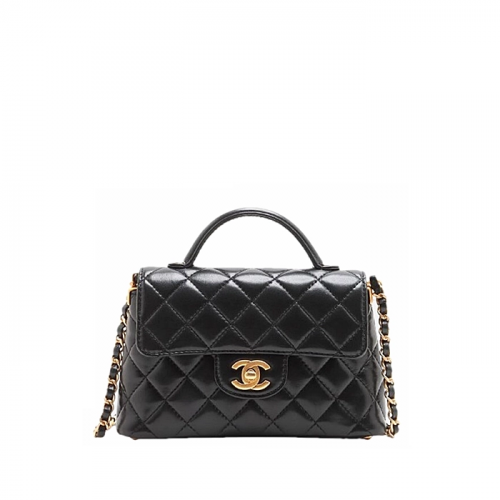 CHANEL 탑핸들 스몰체인 플랩백