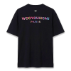 WOOYOUNGMI 렌티큘러 로고 티셔츠