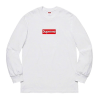 SUPREME 박스 로고 롱슬리브
