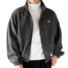 STONE ISLAND 오버핏 져지 데님 자켓