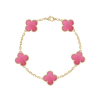 반클리프 Vancleef & arpels 아펠 빈티지 알함브라 5 모티프 에나멜 팔찌
