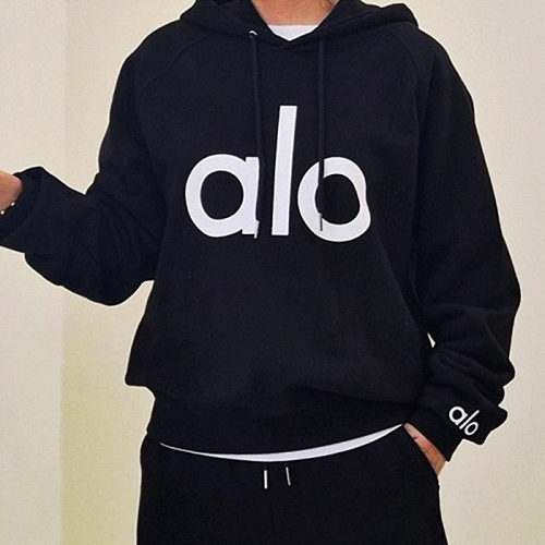 알로 alo 자수나염 후드팬츠 셋업 SET