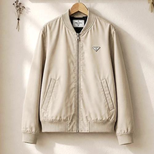 PRADA 베이직 블루종 자켓