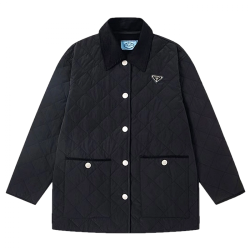 PRADA 리나일론 라이트 퀼팅 자켓