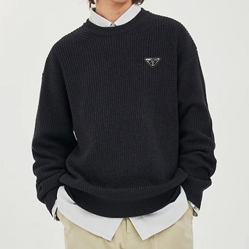 PRADA 하찌 라운드 니트