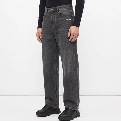 BALENCIAGA 영문로고 데님 팬츠