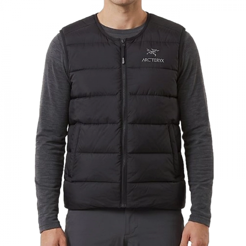 ARCTERYX 로고 포인트 패딩 베스트
